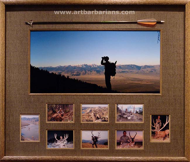 Hunting Picture Frame Collage Ideas Hunting Trip Collage Custom Frame Wildlife Art Prints Plus Original Paintings With A Wide Selection