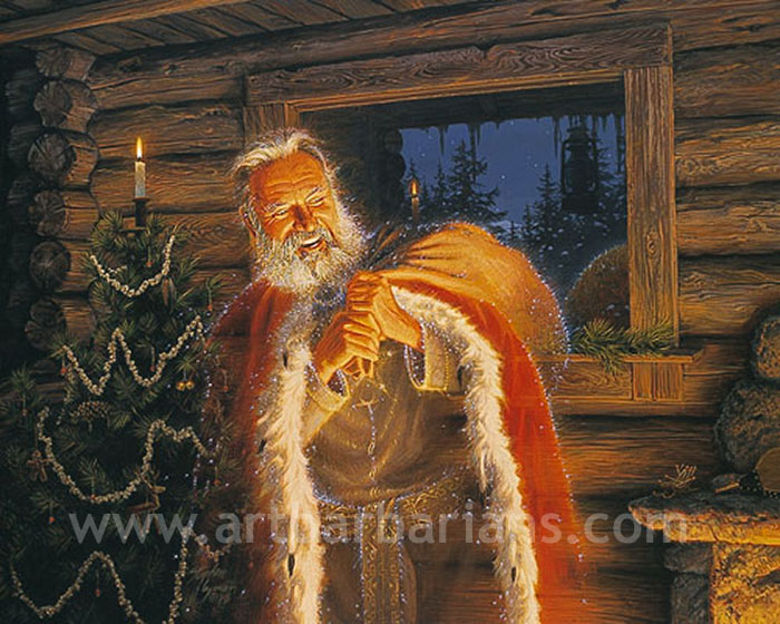christmas artist paintings
