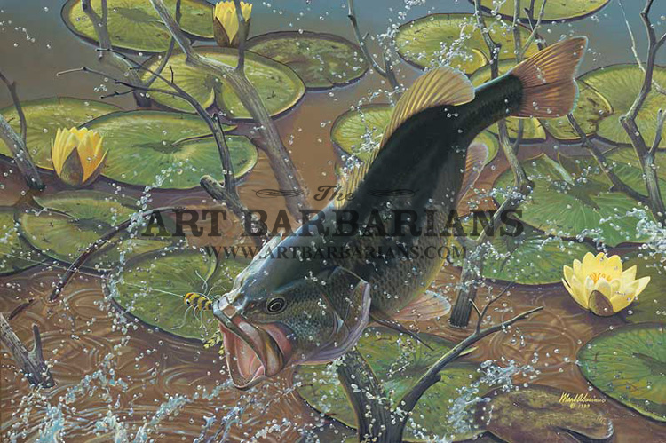Wildlife art prints plus original paintings with a wide selection